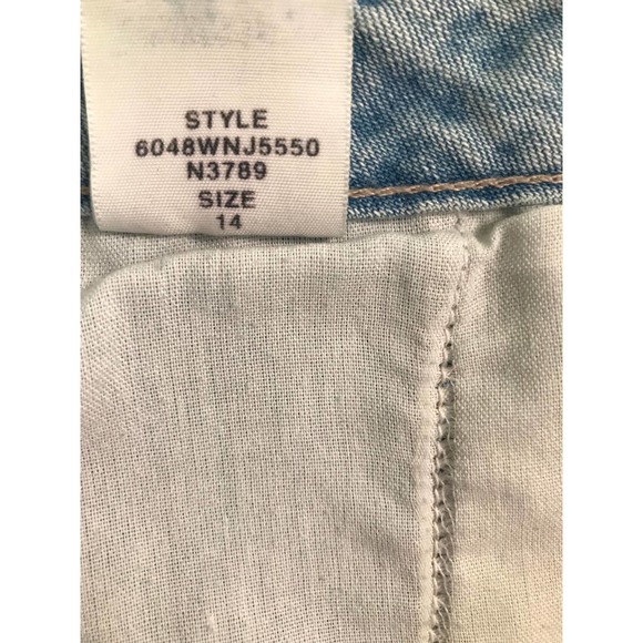 Field FG Gear Women's Cotton  Denim Jean Shorts Size 14, Pre-owned - Picture 2 of 10